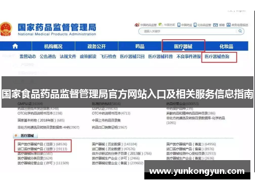国家食品药品监督管理局官方网站入口及相关服务信息指南